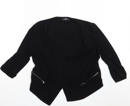 Wallis Womens Black   Jacket Blazer Size 8