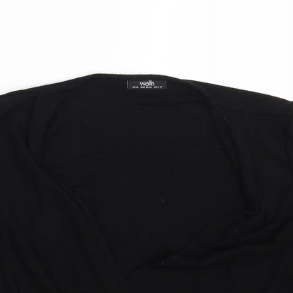 Wallis Womens Black   Jacket Blazer Size 8