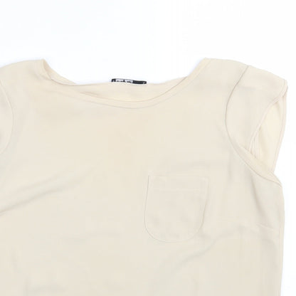 Autograph Womens Beige   Basic Blouse Size 12