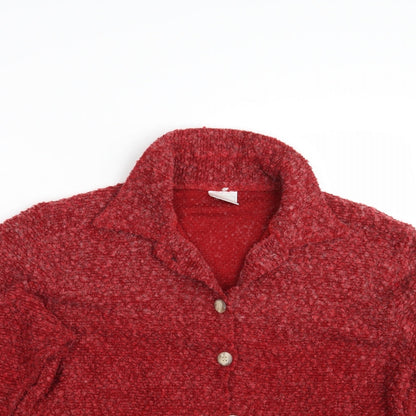 Classics  Womens Red   Jacket Blazer Size 12