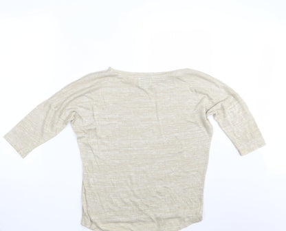 Womens UK Size 10 NEXT Gold Pullover Sweatshirt