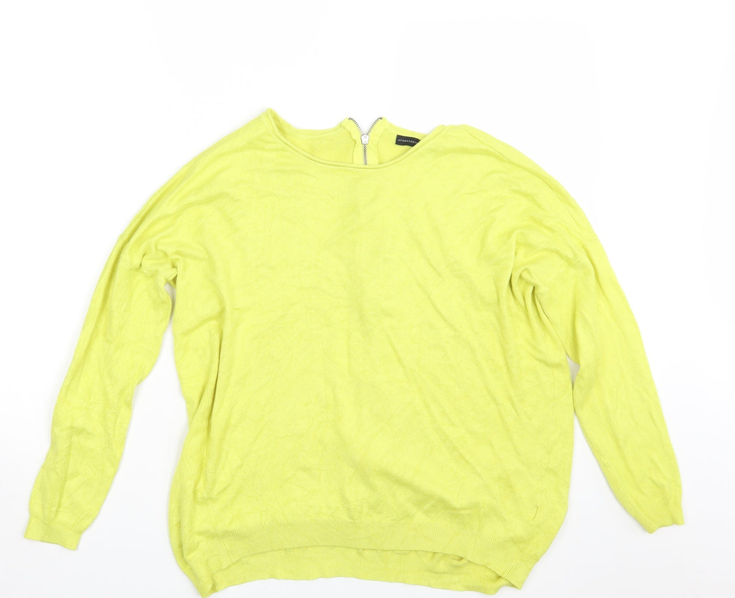 Atmosphere Womens Yellow   Pullover Jumper Size M