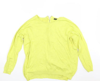 Atmosphere Womens Yellow   Pullover Jumper Size M