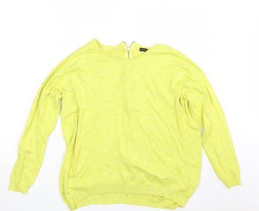 Atmosphere Womens Yellow   Pullover Jumper Size M