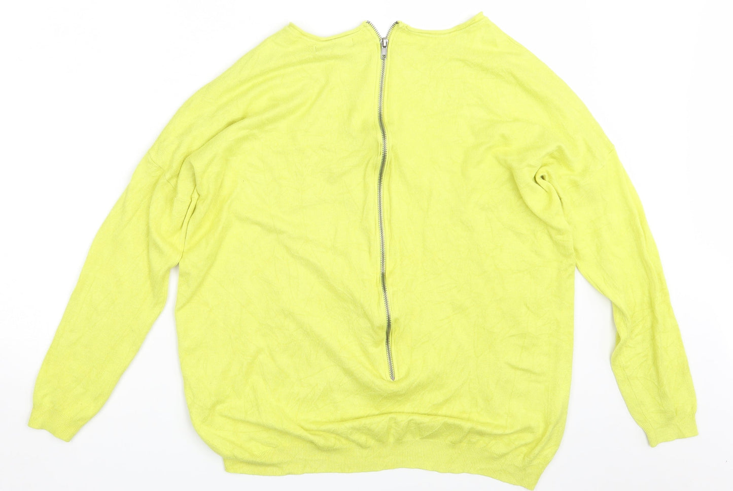 Atmosphere Womens Yellow   Pullover Jumper Size M
