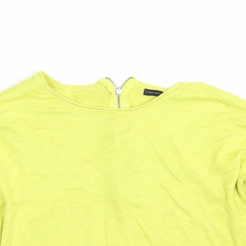 Atmosphere Womens Yellow   Pullover Jumper Size M