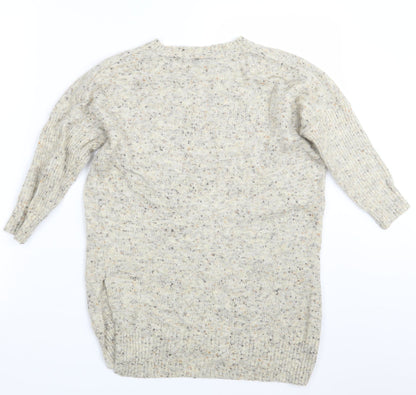 Warehouse Womens Beige   Pullover Jumper Size 6