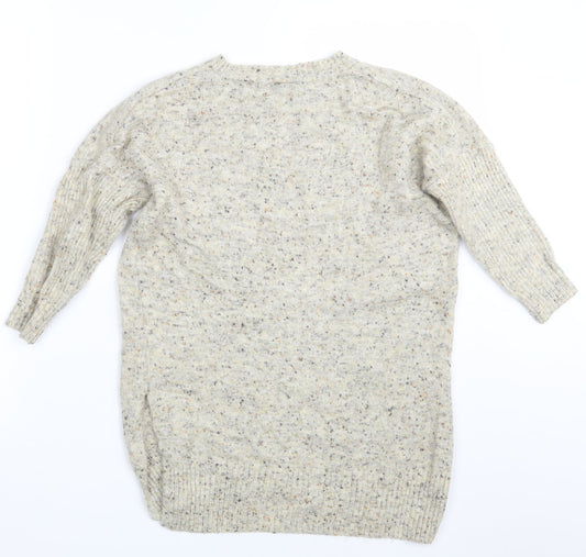 Warehouse Womens Beige   Pullover Jumper Size 6