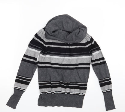 Womens UK Size 12 M&S Grey Pullover Jumper