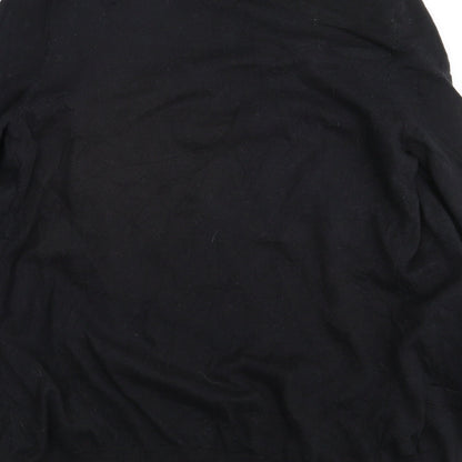 Womens UK Size 12 NEXT Black Wrap Jumper