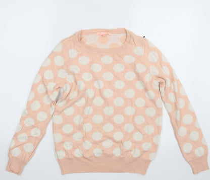Womens UK Size 12 NEXT Pink Pullover Jumper