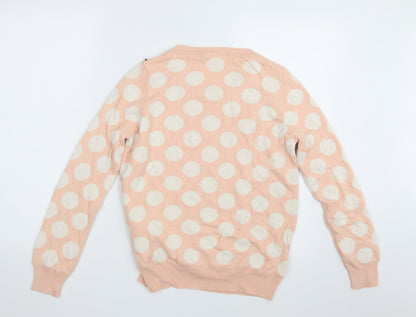 Womens UK Size 12 NEXT Pink Pullover Jumper