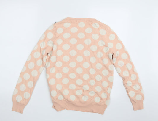 Womens UK Size 12 NEXT Pink Pullover Jumper