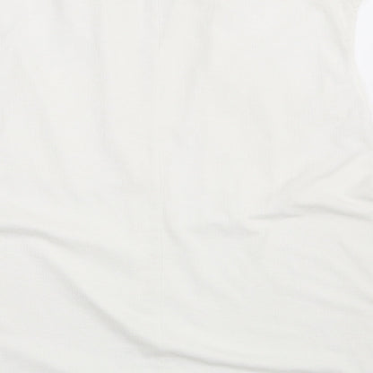 Womens UK Size 14 NEXT Ivory Basic Blouse