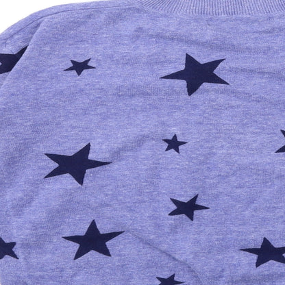 Womens UK Size XS Marks and Spencer Blue Pullover Jumper