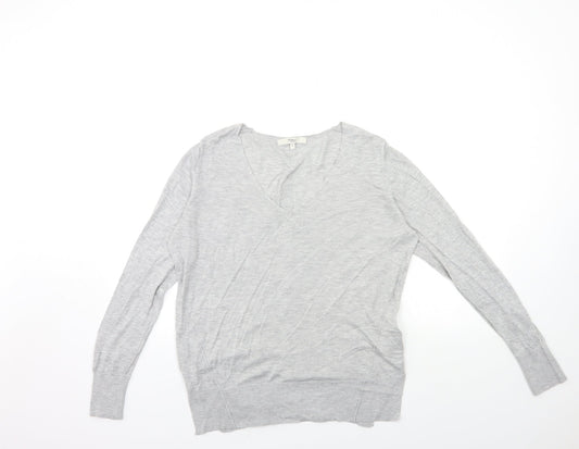 Womens UK Size 10 NEXT Grey Pullover Jumper