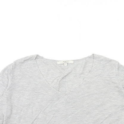 Womens UK Size 10 NEXT Grey Pullover Jumper