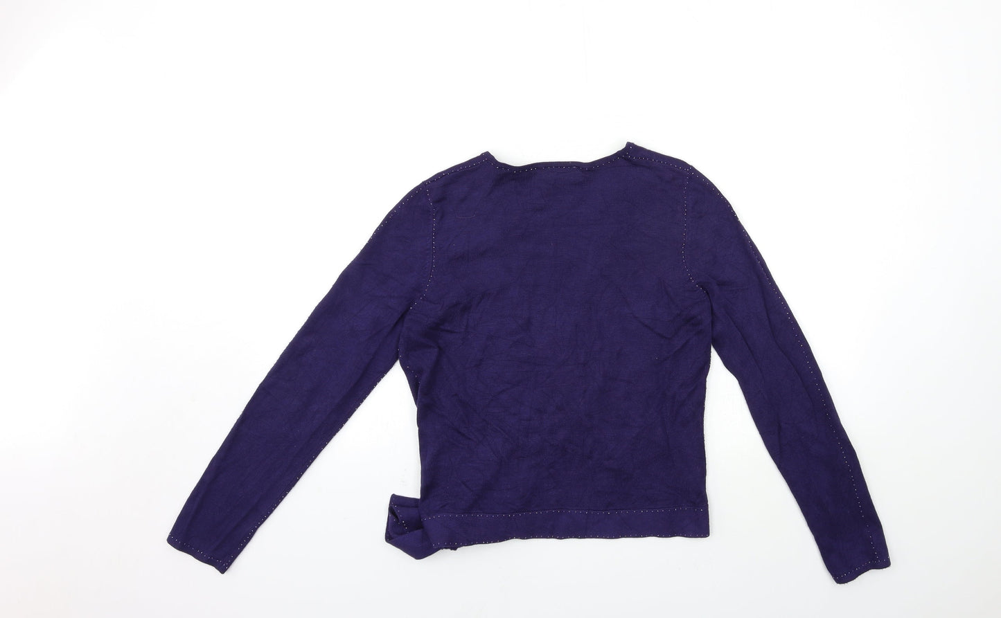 Womens UK Size M inwear Blue Cardigan Jumper