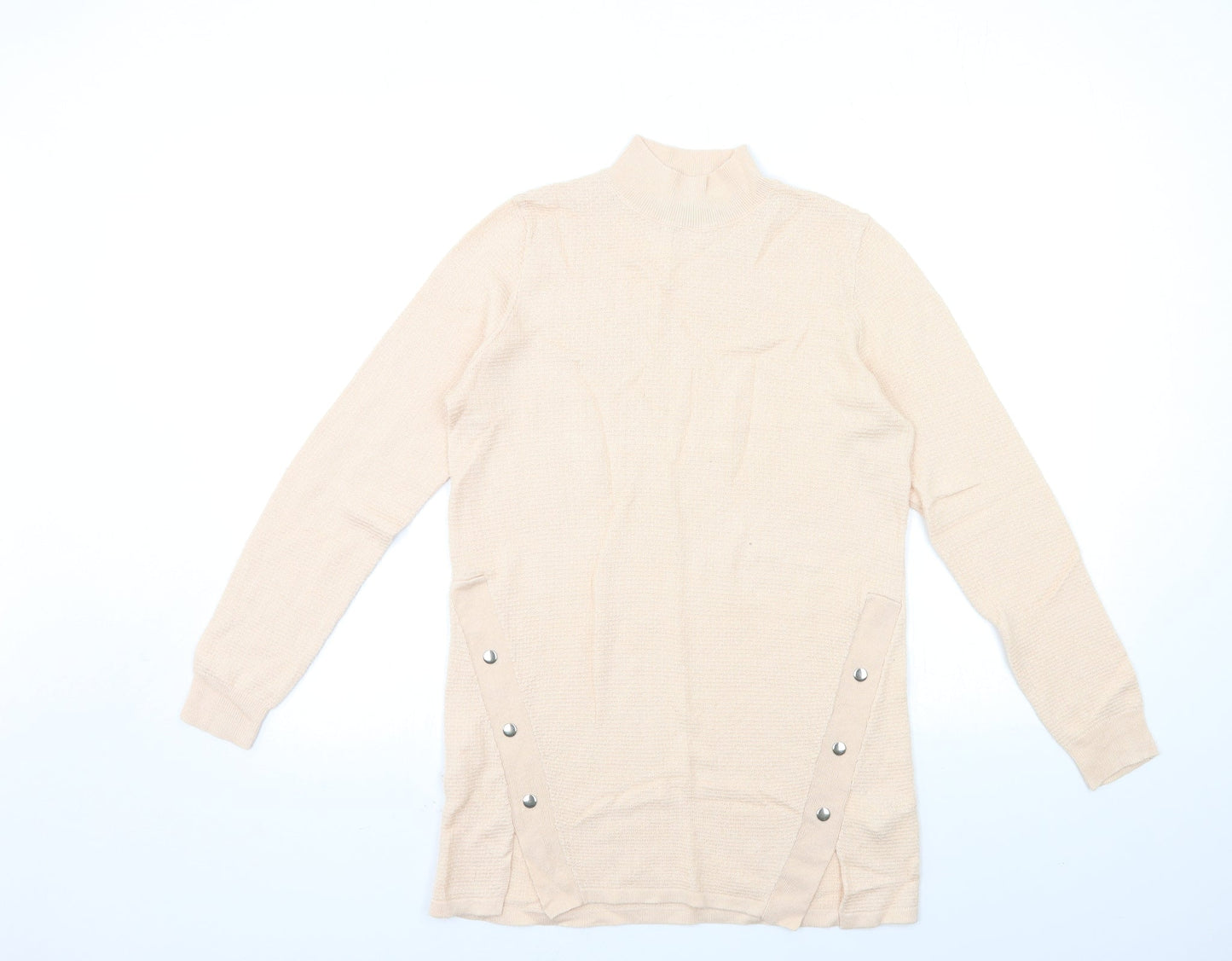 F&F Womens Pink  Knit Pullover Jumper Size 8