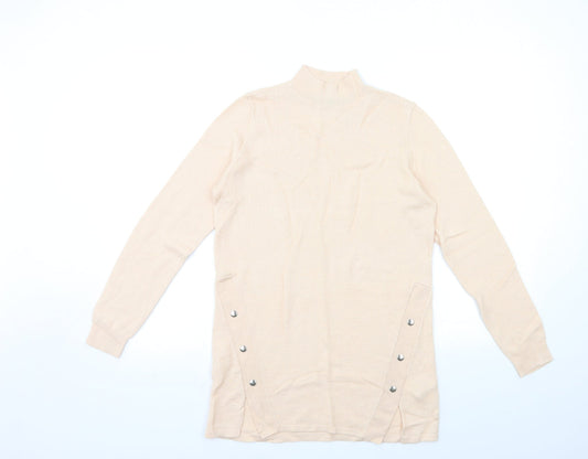 F&F Womens Pink  Knit Pullover Jumper Size 8