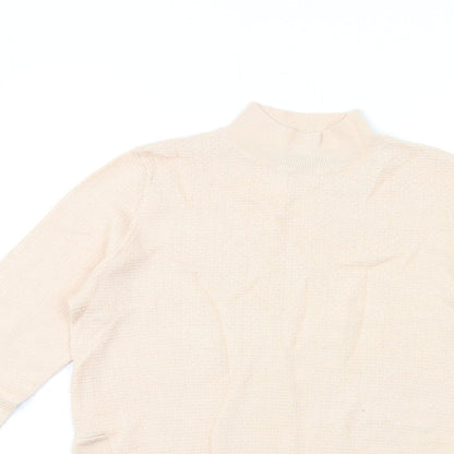 F&F Womens Pink  Knit Pullover Jumper Size 8