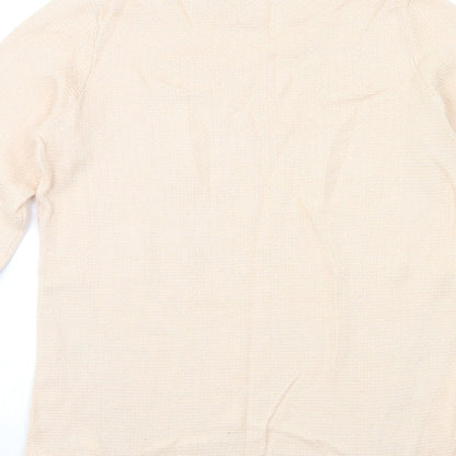 F&F Womens Pink  Knit Pullover Jumper Size 8