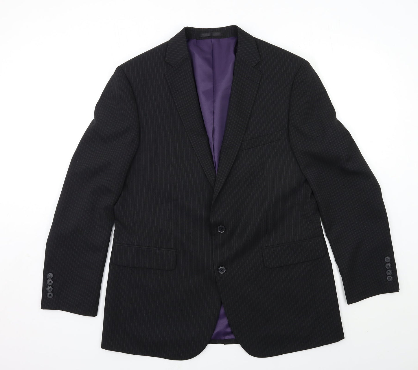 Mens UK Size 42 Taylor & Wright Regular Black Suit Jacket