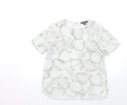 Primark Womens White   Basic Blouse Size 10
