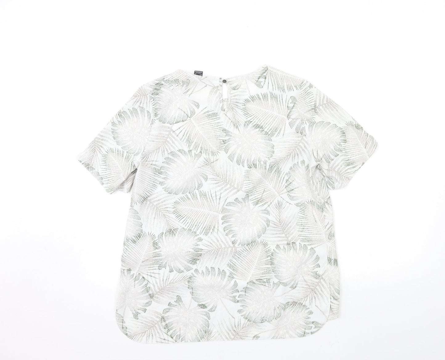 Primark Womens White   Basic Blouse Size 10