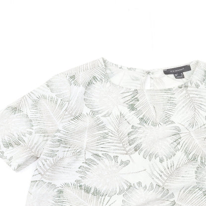 Primark Womens White   Basic Blouse Size 10