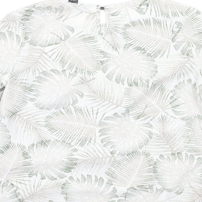 Primark Womens White   Basic Blouse Size 10