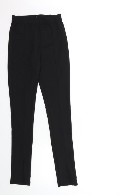 Womens UK Size S H&M Regular Fit  Black Trousers