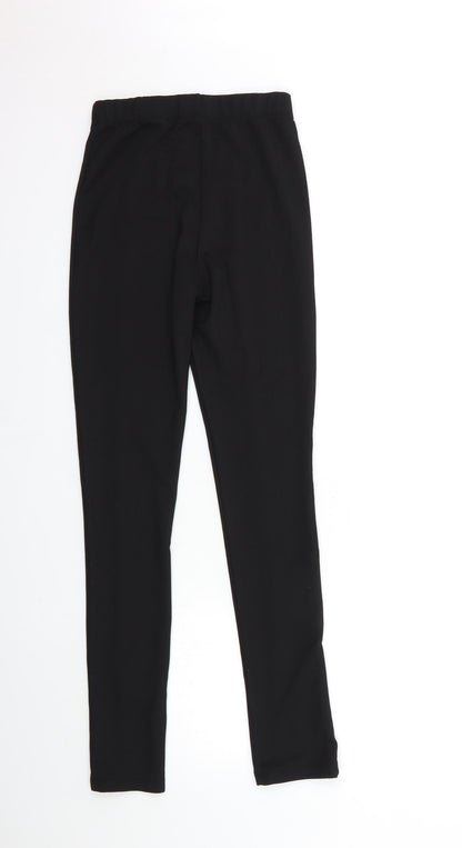 Womens UK Size S H&M Regular Fit  Black Trousers