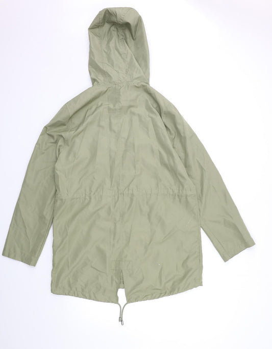 Primark Womens Green   Overcoat Coat Size 6