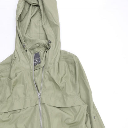 Primark Womens Green   Overcoat Coat Size 6
