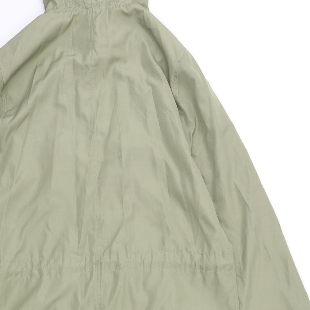 Primark Womens Green   Overcoat Coat Size 6