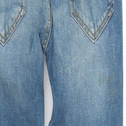 Denim & Co. Womens Blue   Skinny Jeans Size 28 L28 in