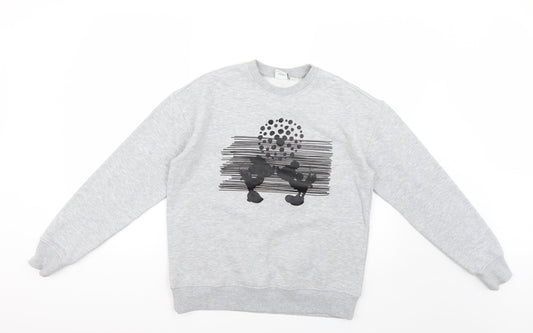 Primark Womens Grey   Pullover Jumper Size 6