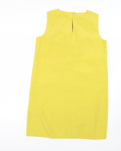 Love Womens Yellow   Shirt Dress  Size S