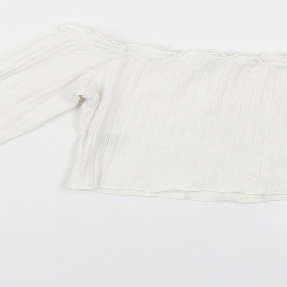 SheIn Womens White   Basic Blouse Size XS