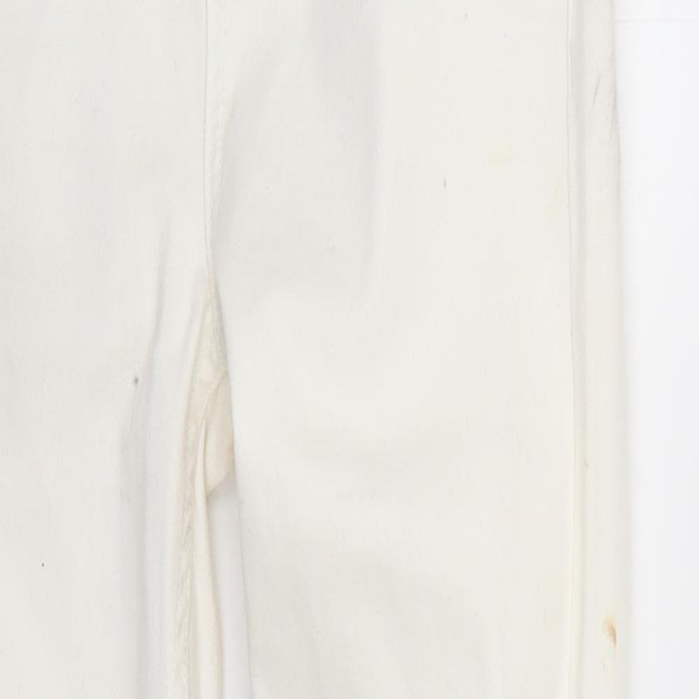New Look Womens White   Skinny Jeans Size 8 L25 in