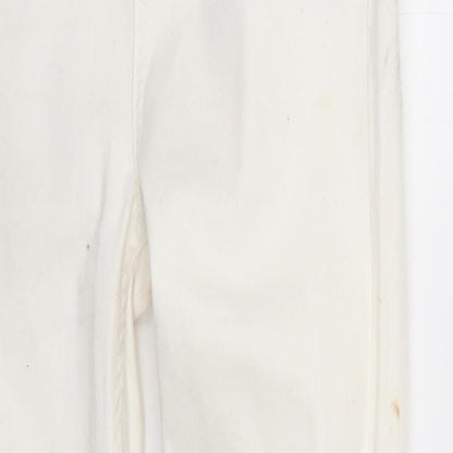 New Look Womens White   Skinny Jeans Size 8 L25 in