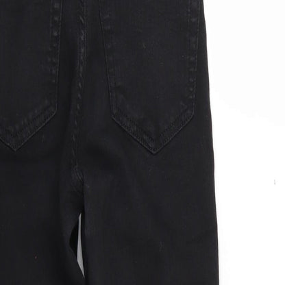 Mens UK Size 28 Topshop Regular Fit Skinny Black Jeans