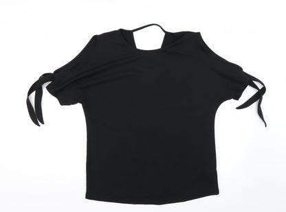 F&F Womens Black   Basic Blouse Size 8