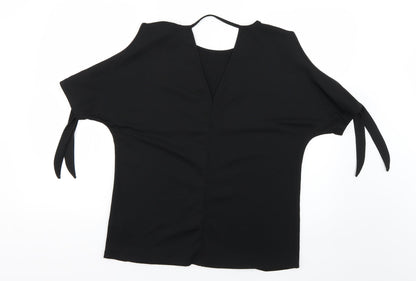F&F Womens Black   Basic Blouse Size 8