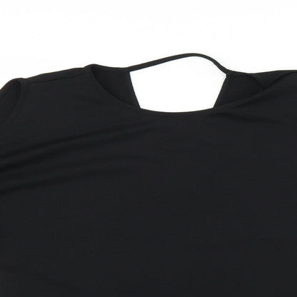 F&F Womens Black   Basic Blouse Size 8