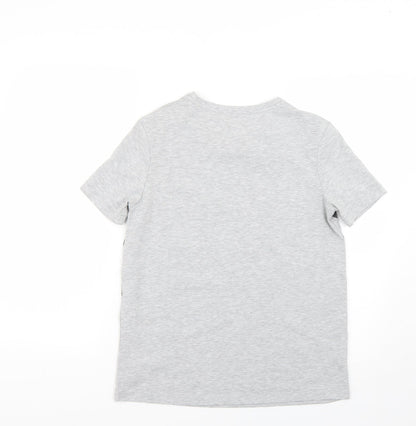 Womens UK Size 8 TU Grey Basic T-Shirt