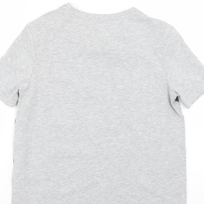 Womens UK Size 8 TU Grey Basic T-Shirt