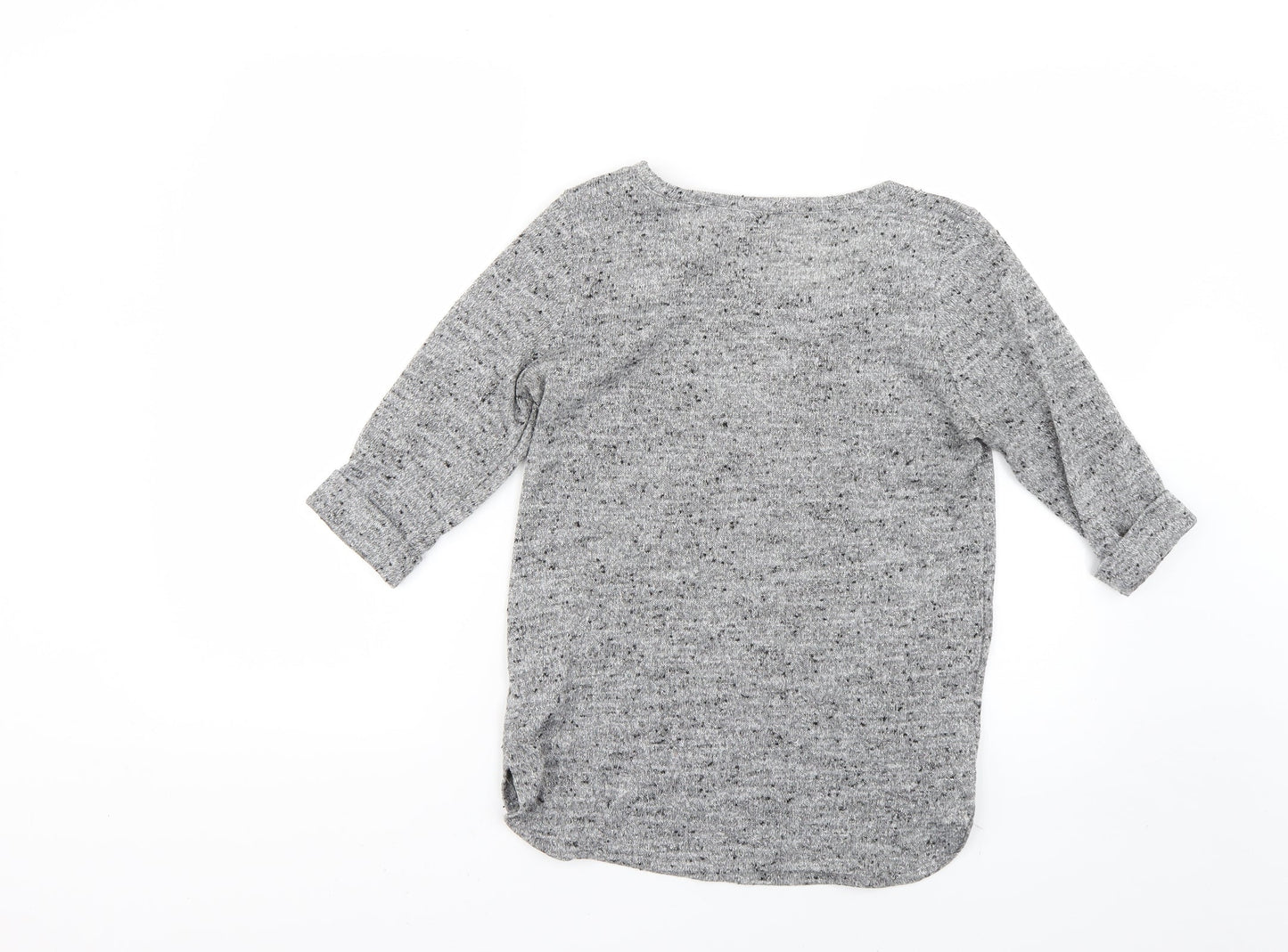 Womens UK Size 8 New Look Grey Pullover Jumper