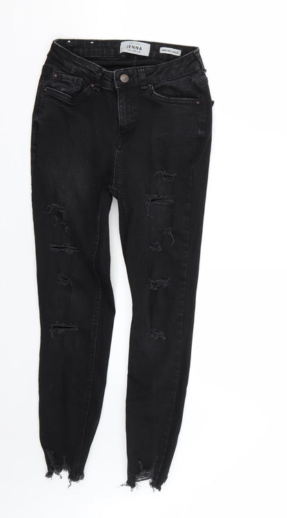 New Look Womens Black   Skinny Jeans Size 10 L23 in